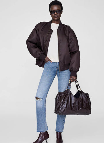 Anine Bing Leon Brown Bomber