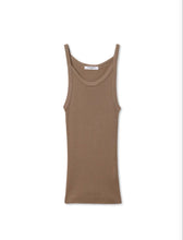 Load image into Gallery viewer, Perfect White Tee Annie Mocha Tank