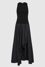 Load image into Gallery viewer, St Agni Knit bodice Asymmetrical Dress