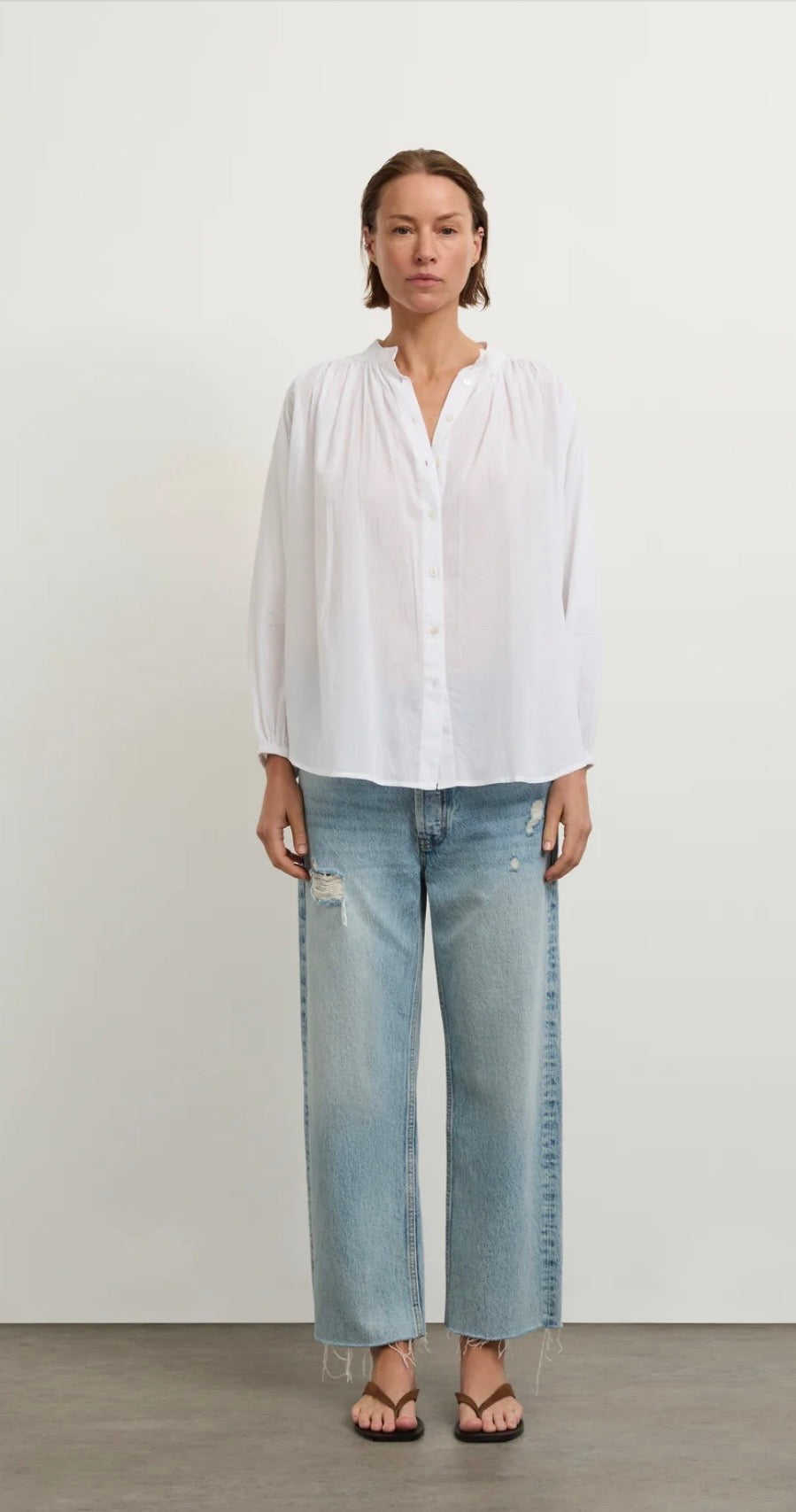 Villu Paradise Blouse in White