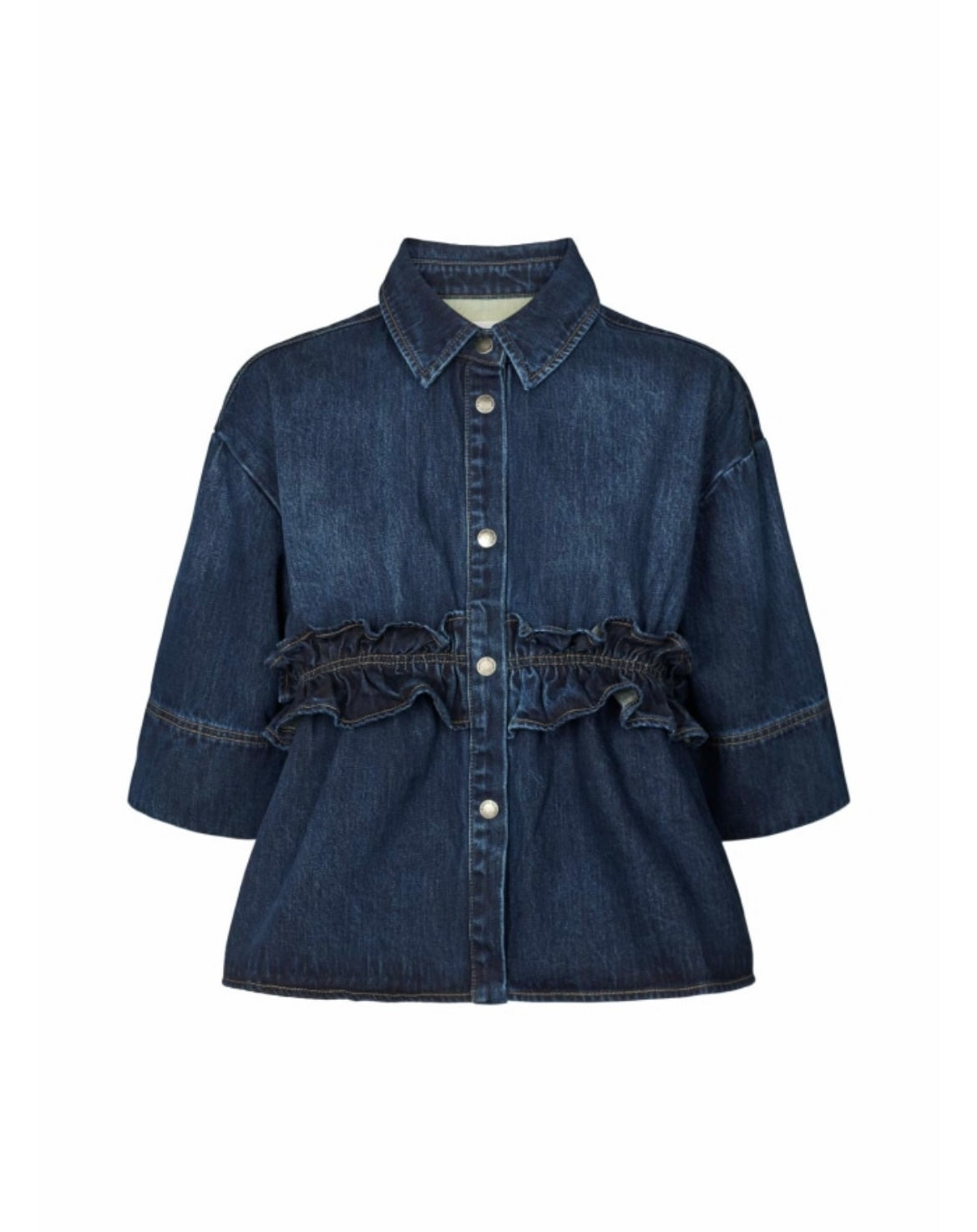Rabens Saloner Paige Denim Shirt Jacket