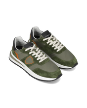 Load image into Gallery viewer, Philippe Model Tropez Men’s Sneaker Military Green