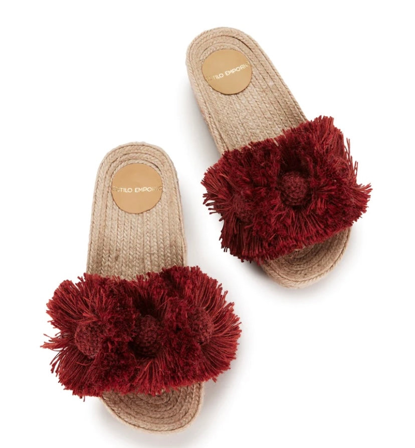 Estilo Emporio Rosita Slide Rusta Red