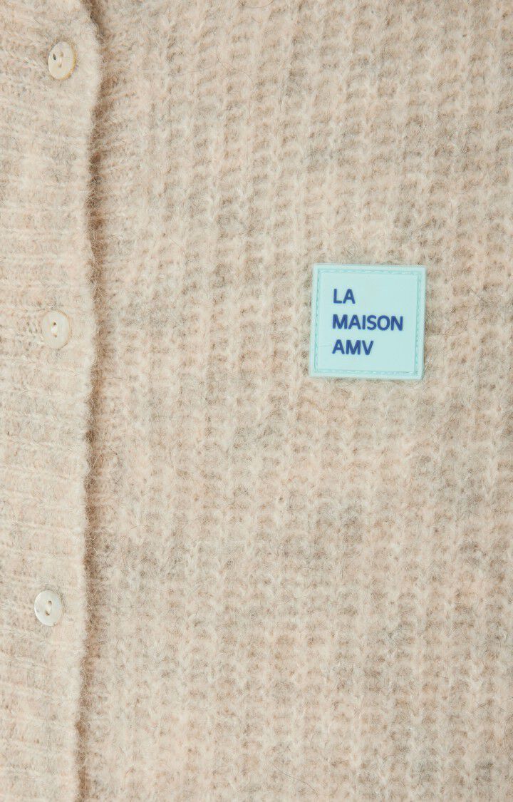 American Vintage East Cardigan - Powder Snow Melange