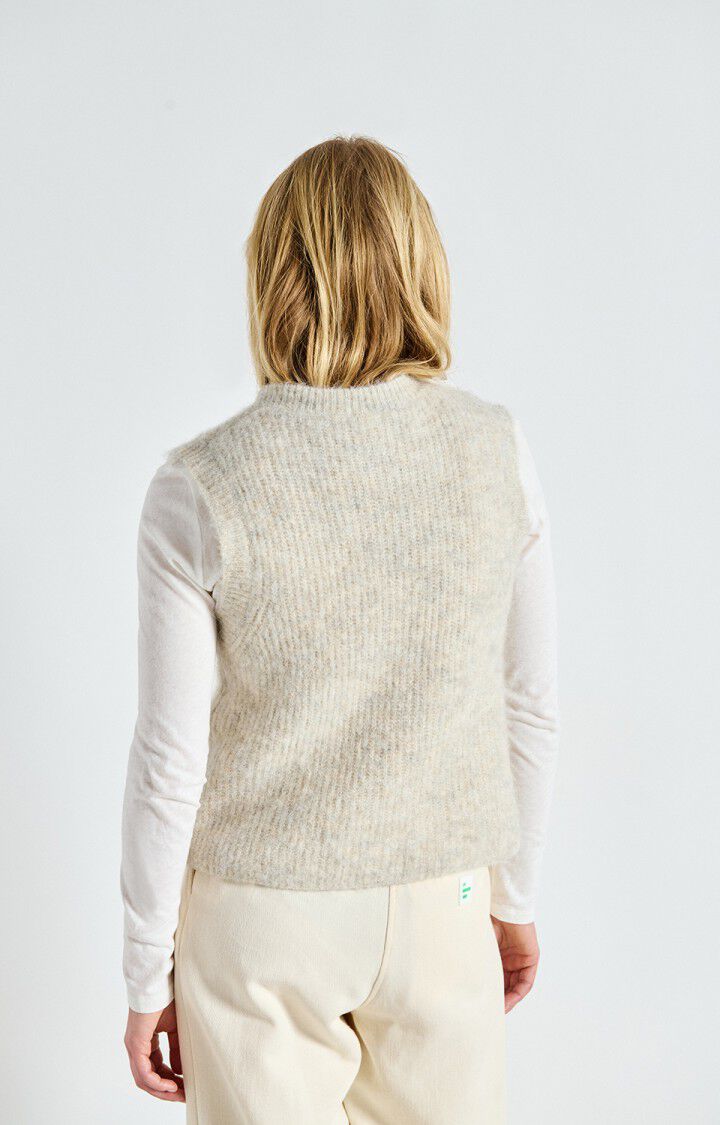 American Vintage East Cardigan - Powder Snow Melange