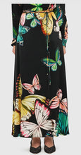 Load image into Gallery viewer, Leo Lin Camila Maxi Skirt - Papillon Print in Black