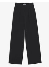 Load image into Gallery viewer, Anine Bing Carrie Pant Black Linen Blend