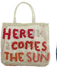 Load image into Gallery viewer, The Jacksons Large Word Bag - Here comes the Sun