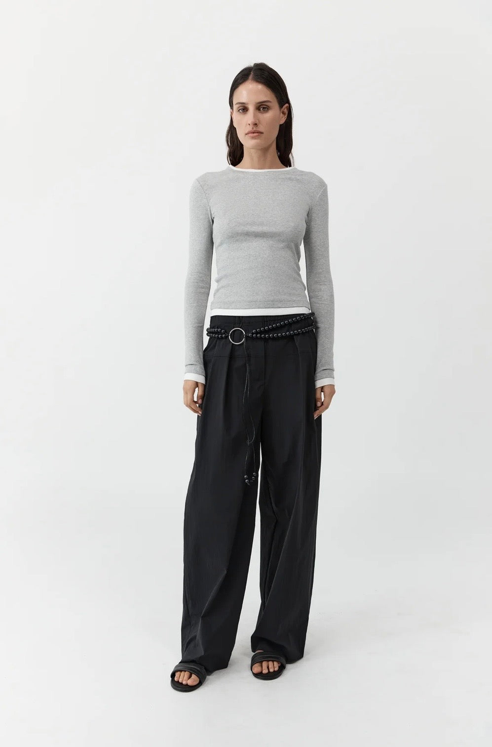 St Agni Relaxed Pleat Pants