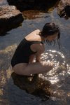 Innes Lauren Black One Shoulder One Piece