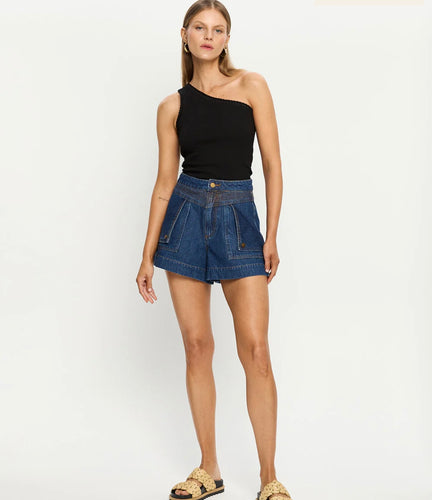 Kivari Celene Denim Short Indigo