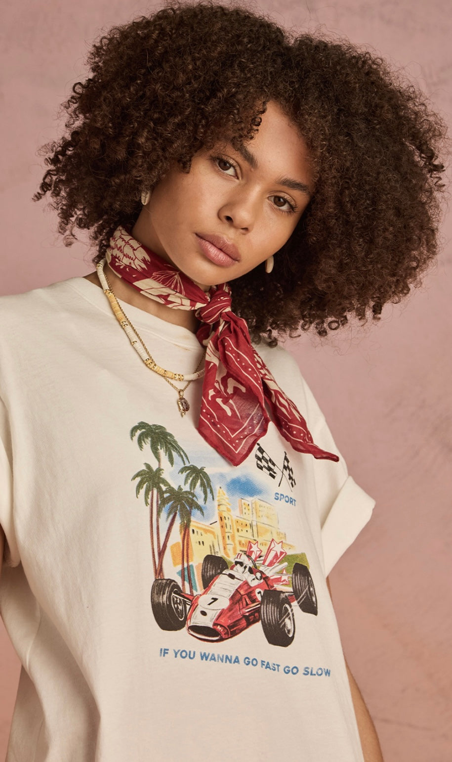 The Upside Raceway Sammi Tee