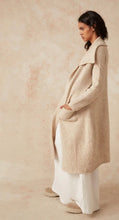 Load image into Gallery viewer, Estilo Emporio Cacoon Coat Oatmeal