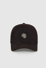 Load image into Gallery viewer, Anine Bing Jeremy Baseball Cap AB in Vintage Black