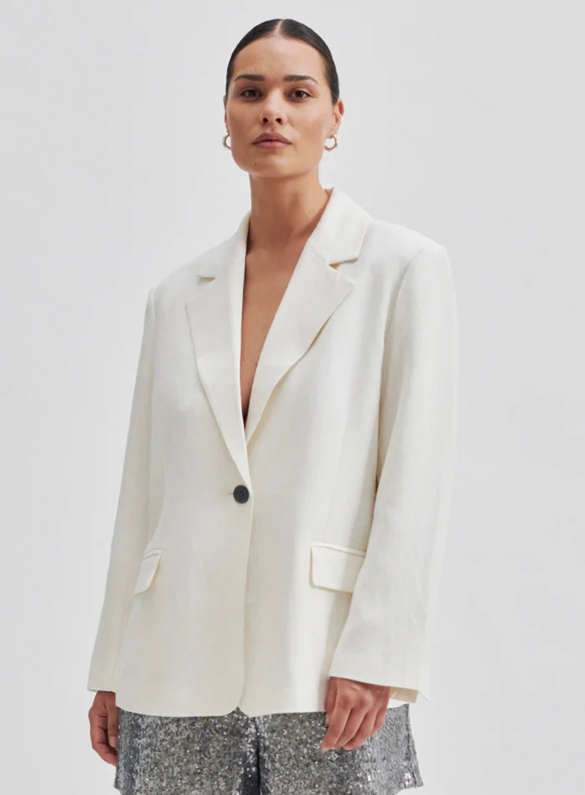 Second Female Lino Linen Blazer