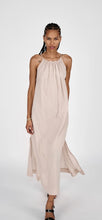 Load image into Gallery viewer, Rabens Saloner Cotton Halter Dress in Olive