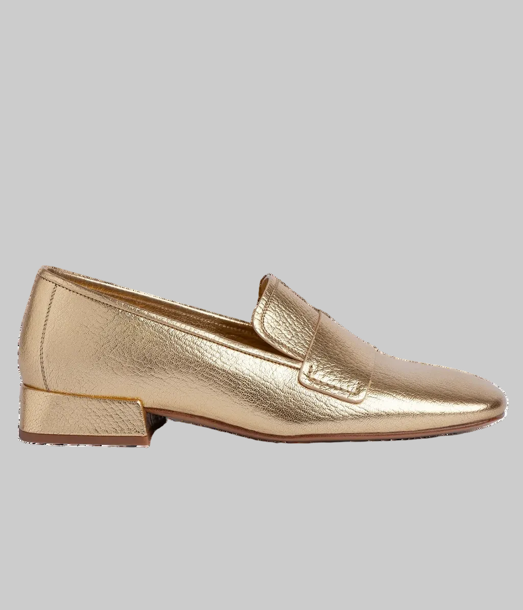 Pedro Garcia Galit Loafer in Ore (Gold)