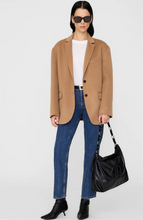 Load image into Gallery viewer, Anine Bing Quinn Blazer Camel - wool cashmere