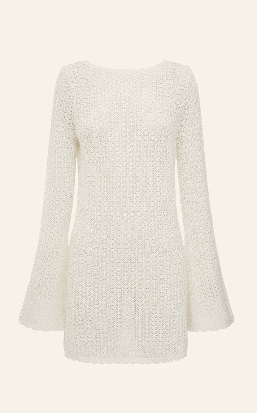 Peony Pointelle Rosie Mini Dress