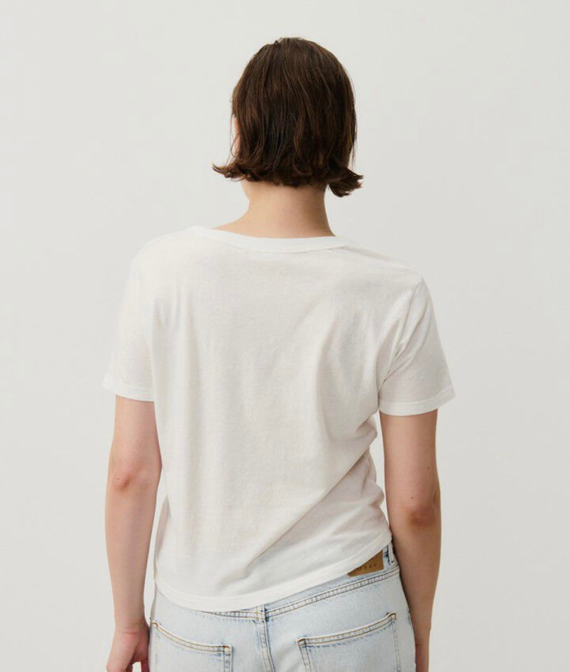 American Vintage Gamipy White Tee 102B