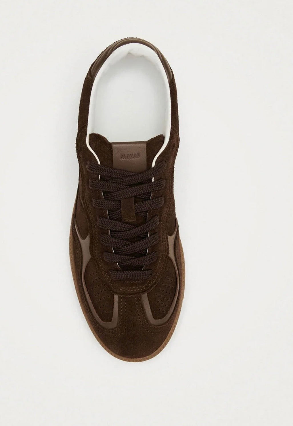 Alohas Rife Chocolate Brown Leather Sneaker