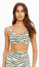 Load image into Gallery viewer, The Upside Reversible Isaac Bra Green Marble