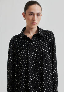 Second Female Polka Dot Shirt dress .