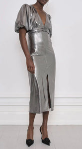 Notes Du Nord Ivetta Dress in Silver