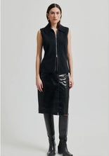 Load image into Gallery viewer, Second Female Queens Leather Skirt Night Sky