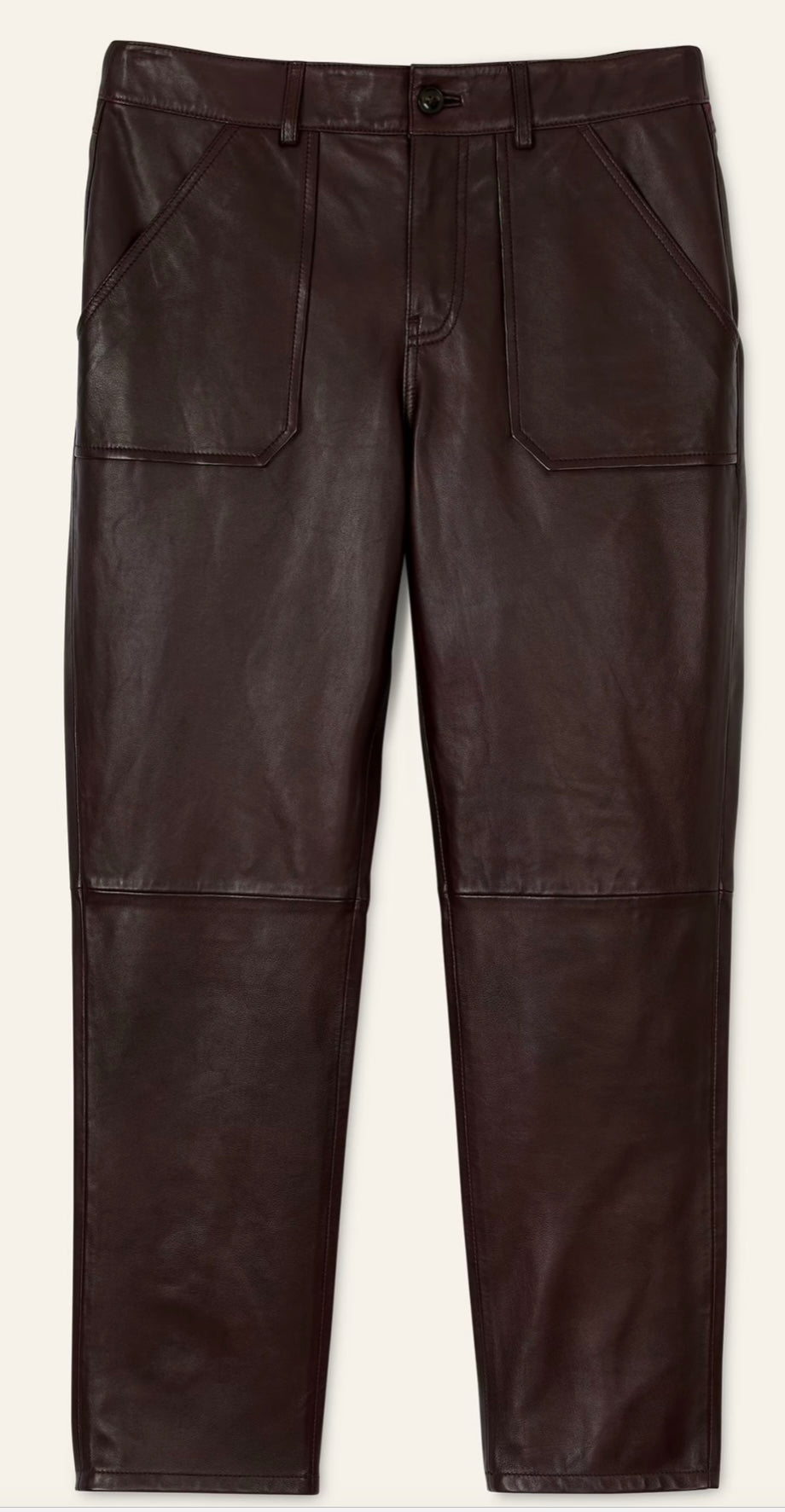 Ba&sh Leather Worker style trousers