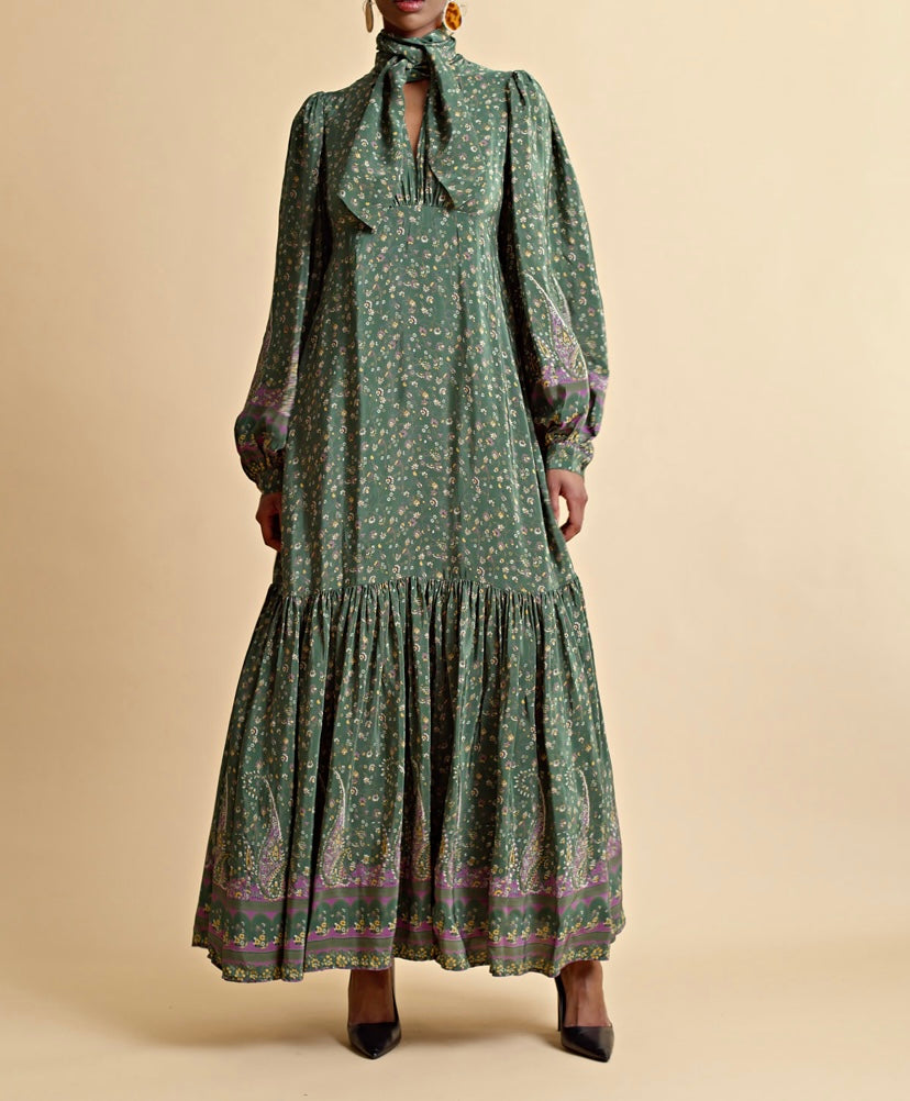 ByTiMo Satin Maxi Dress Boho ByTiMo Satin Maxi Dress Boho