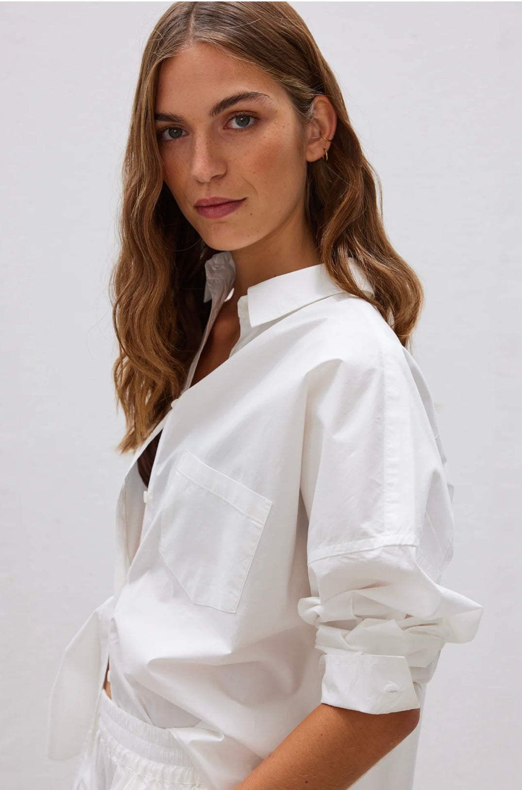 LMND Chiara Shirt White