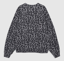 Load image into Gallery viewer, Anine Bing Miles Sweatshirt Grey Leopard