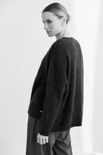 Load image into Gallery viewer, Mia Fratino Mae Cardigan Jet Black