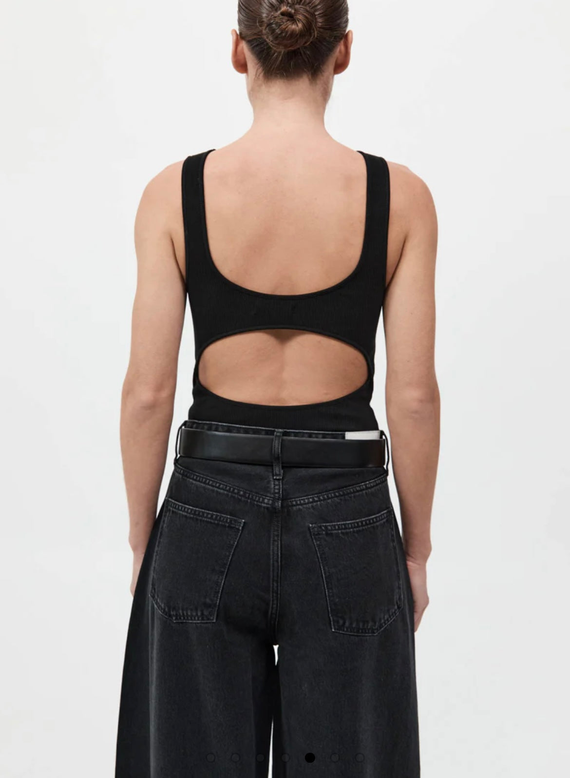 St Agni Rib Bateau Cut Out Top