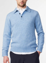 Load image into Gallery viewer, NN07 Lee LS Polo - Tink Blue