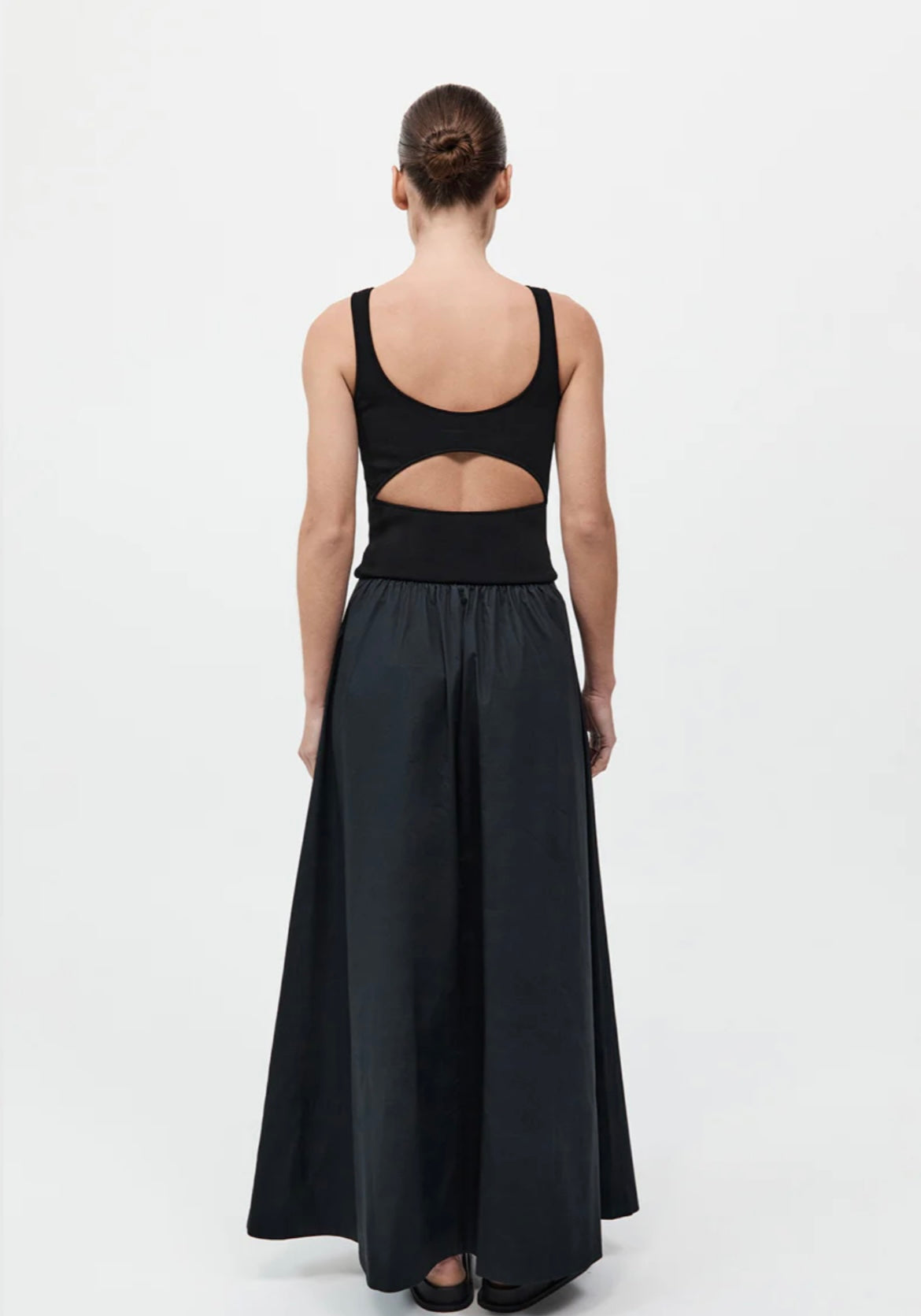 St Agni Bateau Cut Out Dress