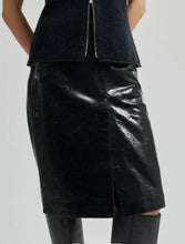 Load image into Gallery viewer, Second Female Queens Leather Skirt Night Sky