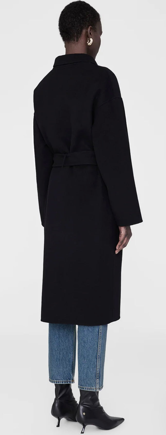 Anine Bing Dylan Coat Black