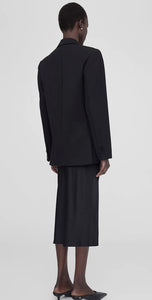 Anine Bing Bar Silk skirt Black