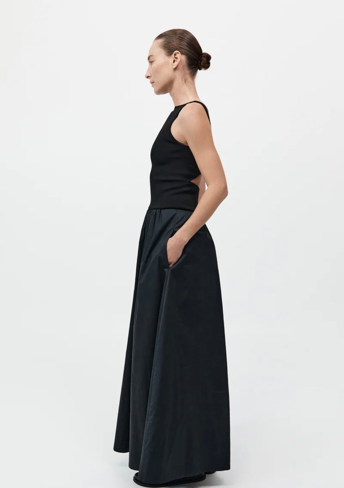 St Agni Bateau Cut Out Dress