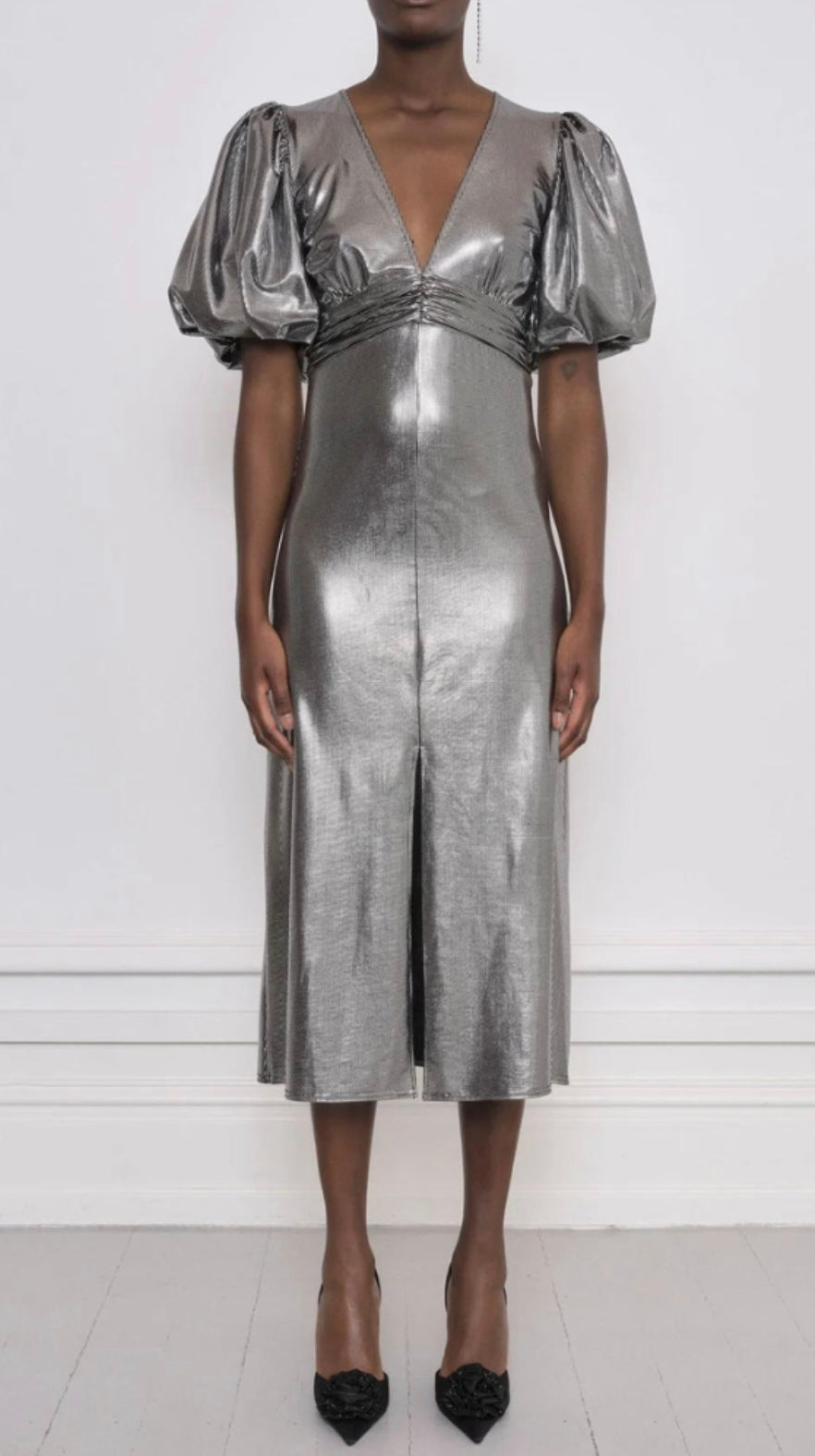 Notes Du Nord Ivetta Dress in Silver