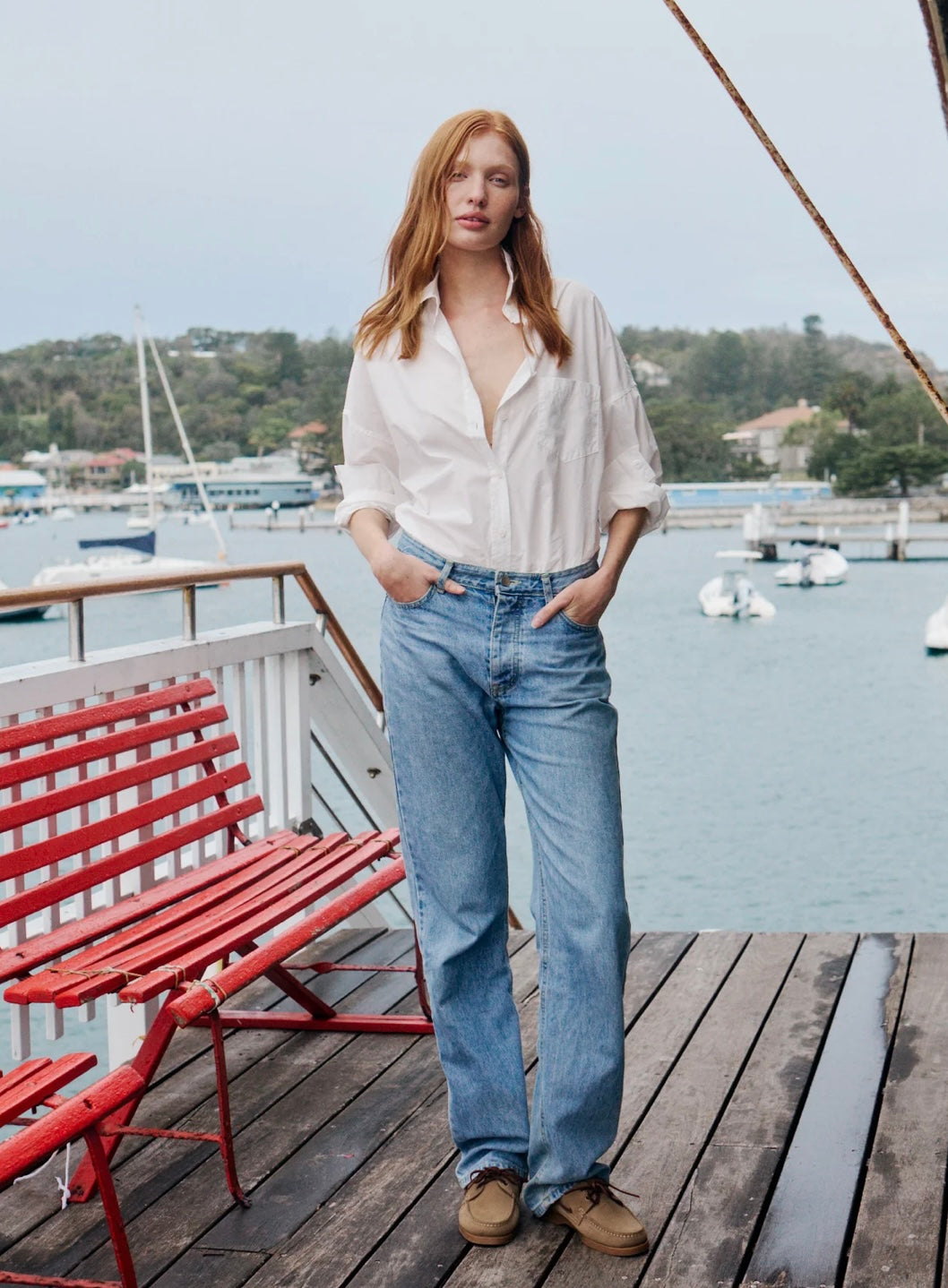 LMND Chiara Shirt White