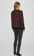 Load image into Gallery viewer, Anine Bing Lydia Jacket Cherry Plaid