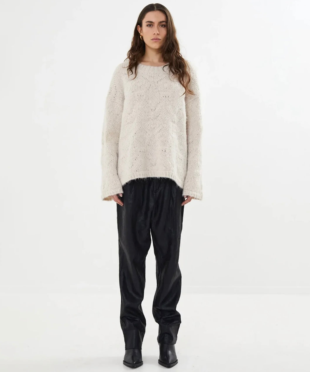 Rabens Saloner Elsie Knit Beige