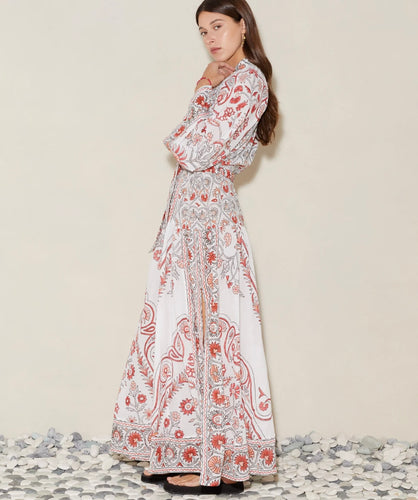 Boteh Dahlia Wide Sleeve Maxi Dress
