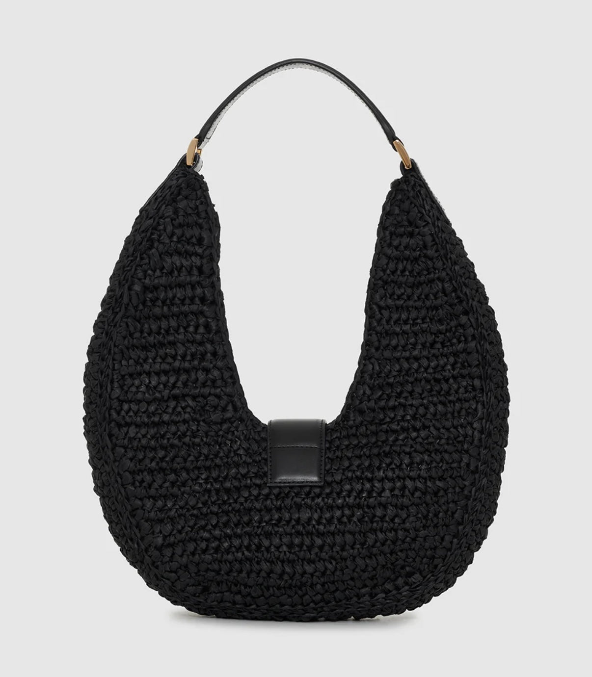 Anine Bing Lou Bag Monogram Black