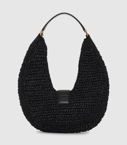 Anine Bing Lou Bag Monogram Black