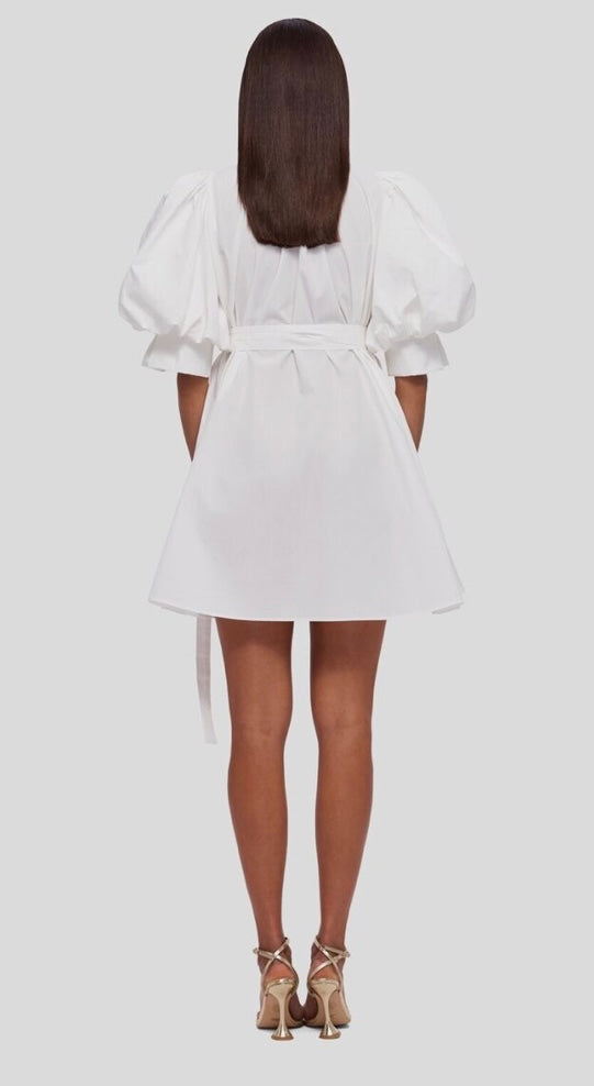 Leo Lin Eli Mini Dress Snow