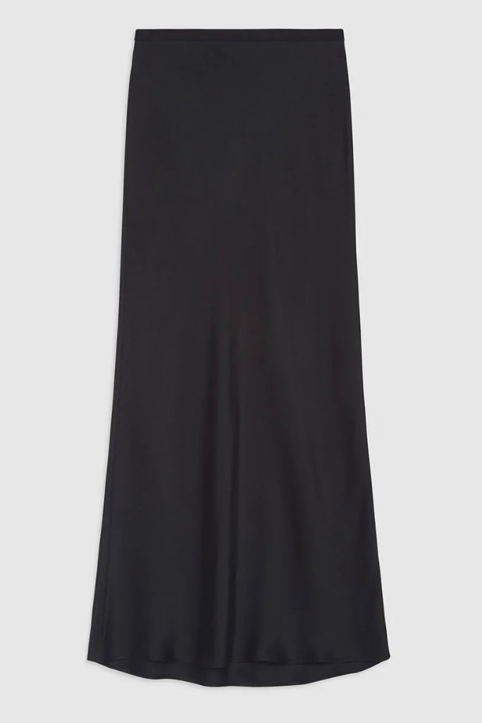 Anine Bing Bar Silk skirt Black